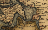 Landkarte von Zeelande mit Cruiningen um 1600