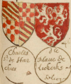 Charles de Harchies & Marie de Likerke (arbres)