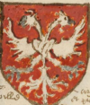 Wappen Beatrix de Plancke 'Plancques' (arbre)