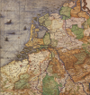Alte Karte Arras - Antwerpen - Bremen